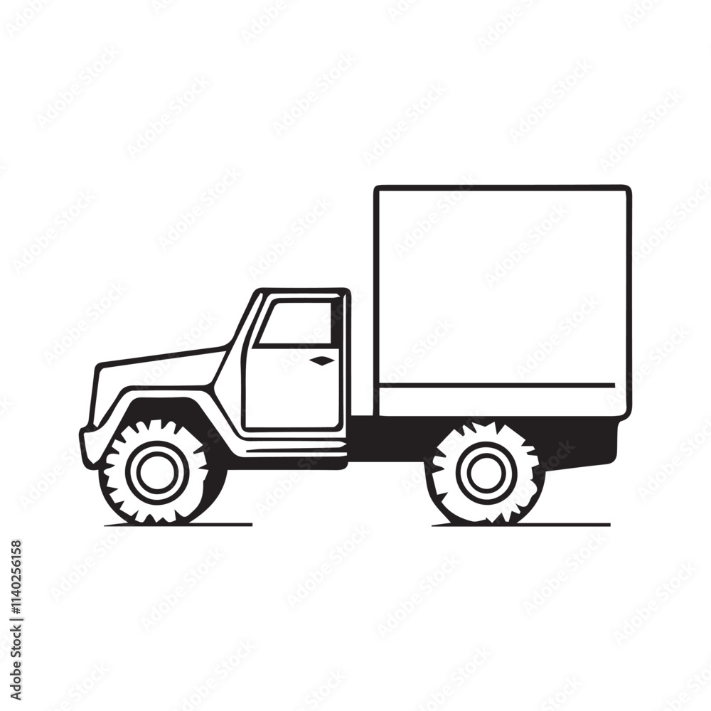 Truck Vector illustration