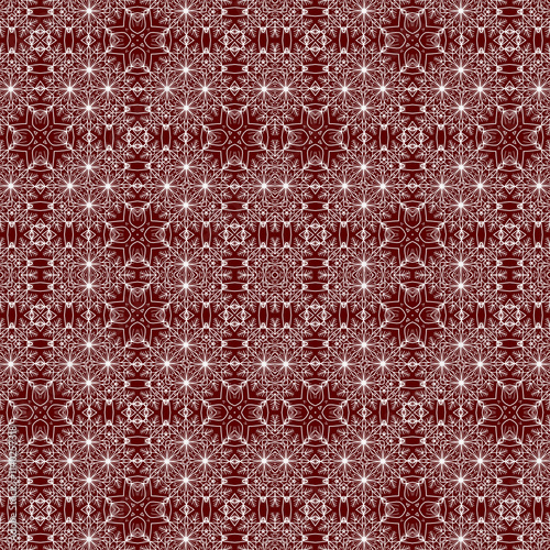 Christmas seamless pattern. Christmas background red. Merry Christmas. Happy New Year.