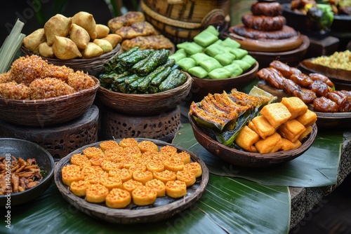 A traditional Indonesian treat called photo