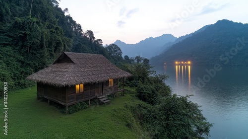 Lakeside Cabin Retreat Tranquil Getaway in Nature