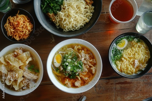 Bogor s traditional Indonesian dish soto mie