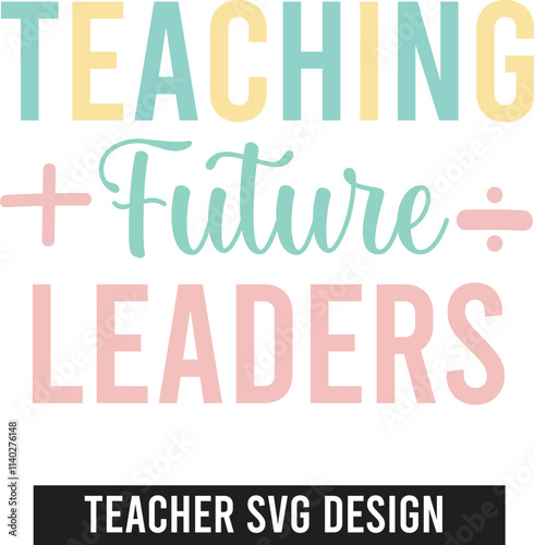 Teacher SVG design
