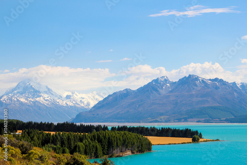 lake pukaki new zealand