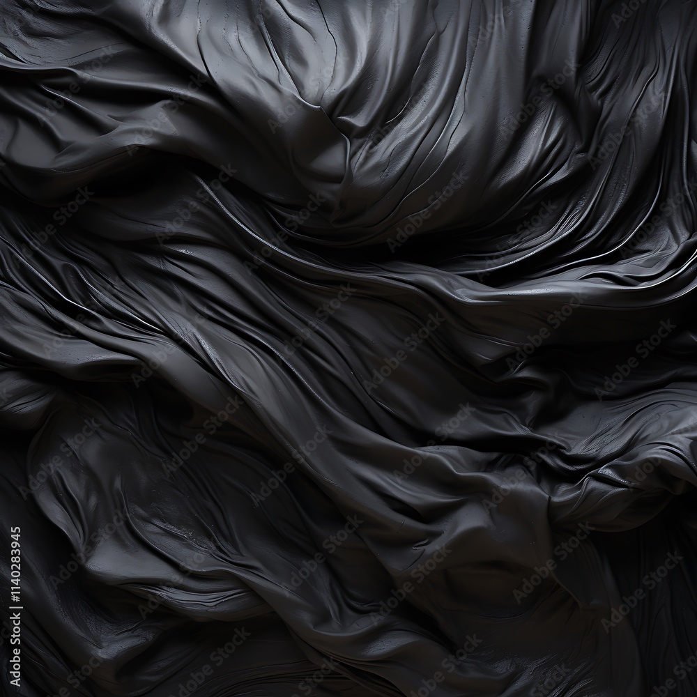 Fototapeta premium Abstract black background. Black texture