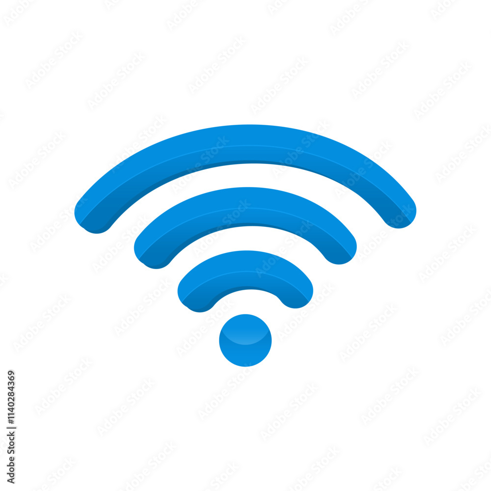 Set of Wifi symbol. Wireless area vector. Set of Wifi symbol. Wireless area vector.