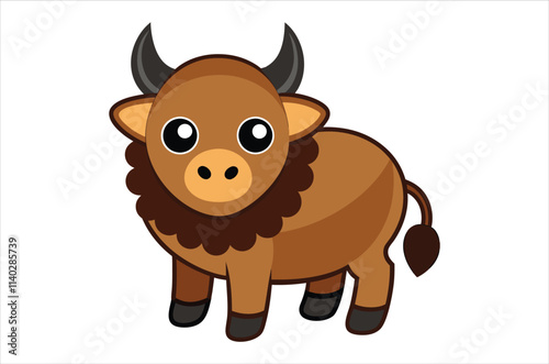 bison vector,  icon vector illustration, bison silhouette of a bison isolated on a white background, eps, png, svg, vector,