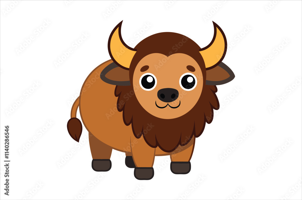 bison vector,  icon vector illustration, bison silhouette of a bison isolated on a white background, eps, png, svg, vector,