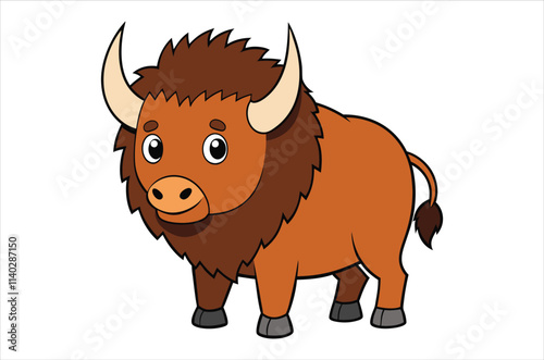 bison vector,  icon vector illustration, bison silhouette of a bison isolated on a white background, eps, png, svg, vector,