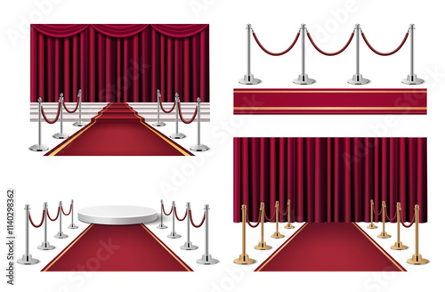 Red Carpet Event Background Collection