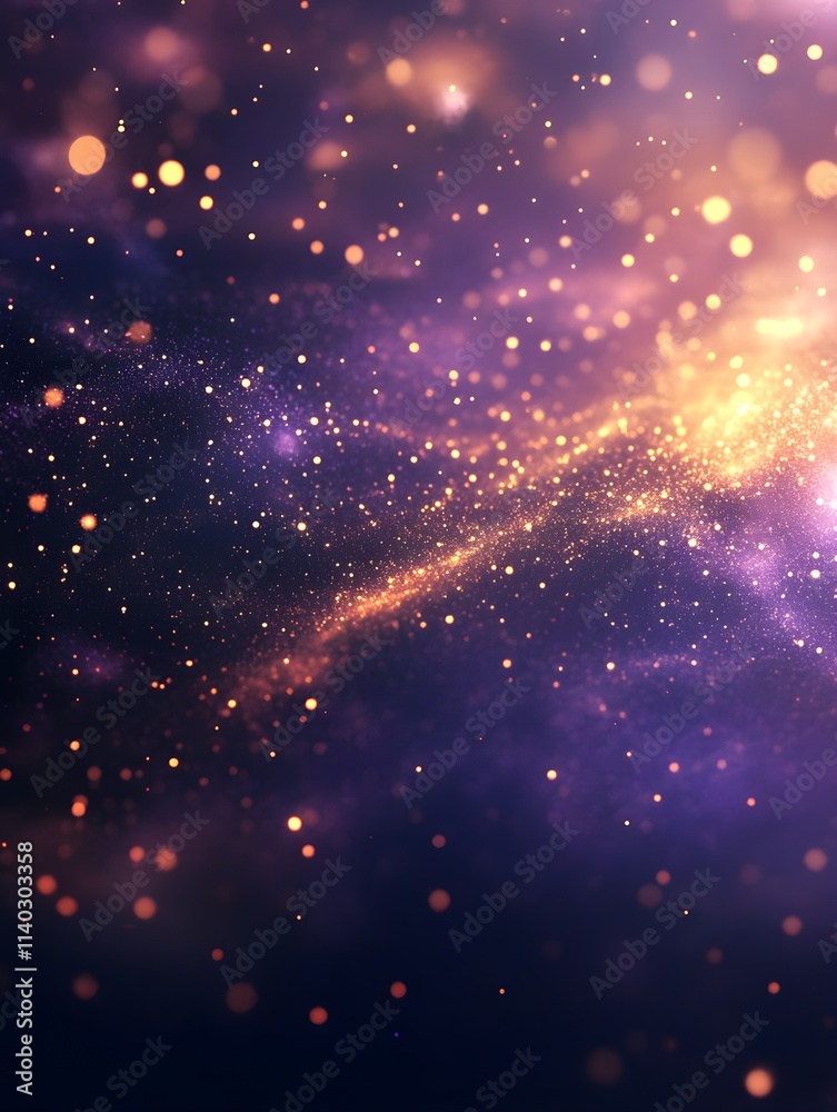 A background featuring tiny golden stars scattered across a deep purple gradient, evoking a magical night. A background featuring tiny golden stars scattered across a deep purple gradient, evoking a magical night.
