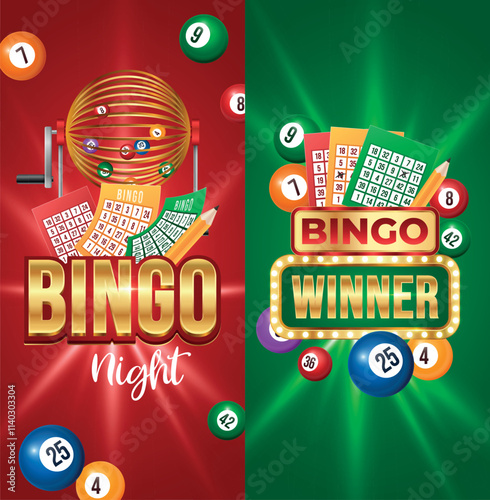 Bingo Night and Winner Celebration Design