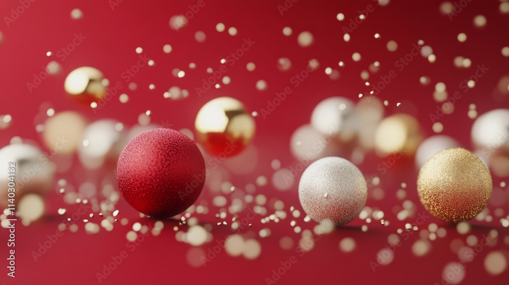 Shiny baubles, candy canes, and pine cones arranged on a festive table, creating a warm holiday atmosphere
Red and gold ornaments scattered on a white background, capturing the elegance of Christmas d Shiny baubles, candy canes, and pine cones arranged on a festive table, creating a warm holiday atmosphere
Red and gold ornaments scattered on a white background, capturing the elegance of Christmas d