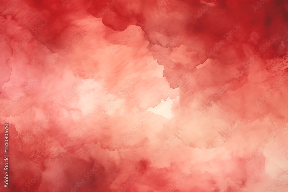Hand painted abstract red watercolor background Hand painted abstract red watercolor background