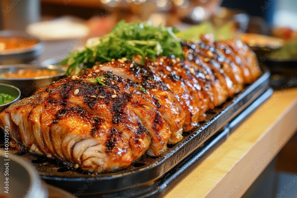 Grilled fish side dishes in Korean cuisine Grilled fish side dishes in Korean cuisine