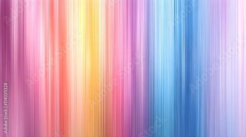 A blurred pastel rainbow gradient with soft transitions, ideal for playful and light-hearted themes.