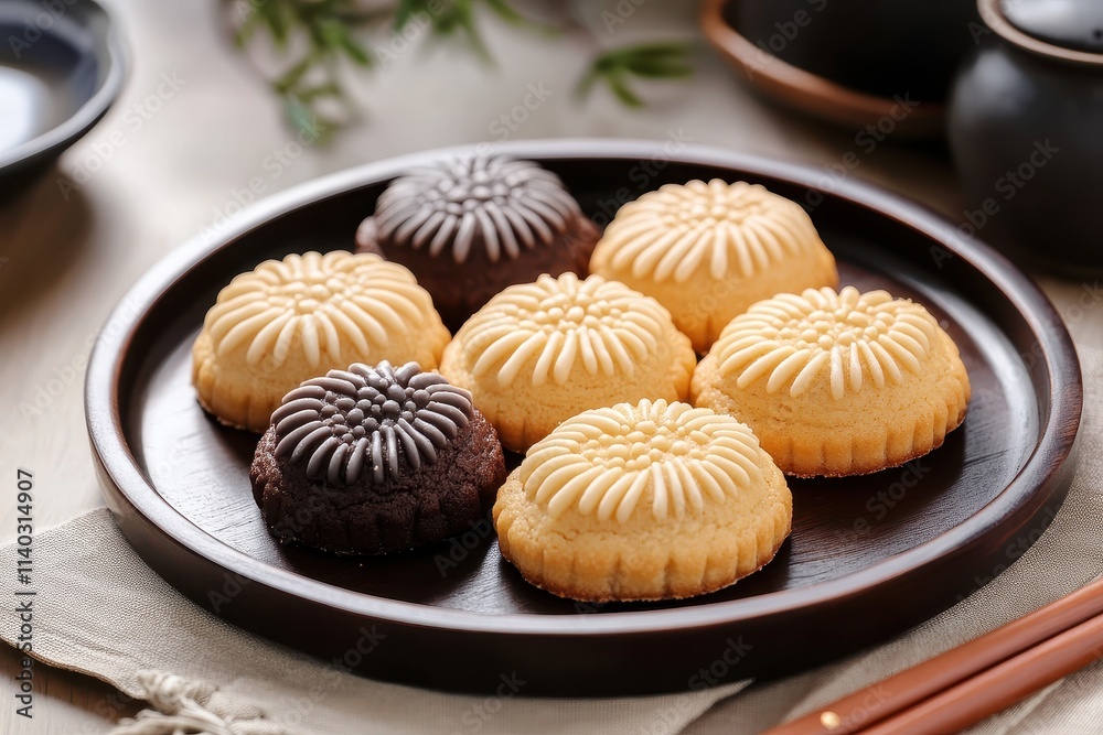 Korean cookie yugwa Hangwa Korean cookie yugwa Hangwa