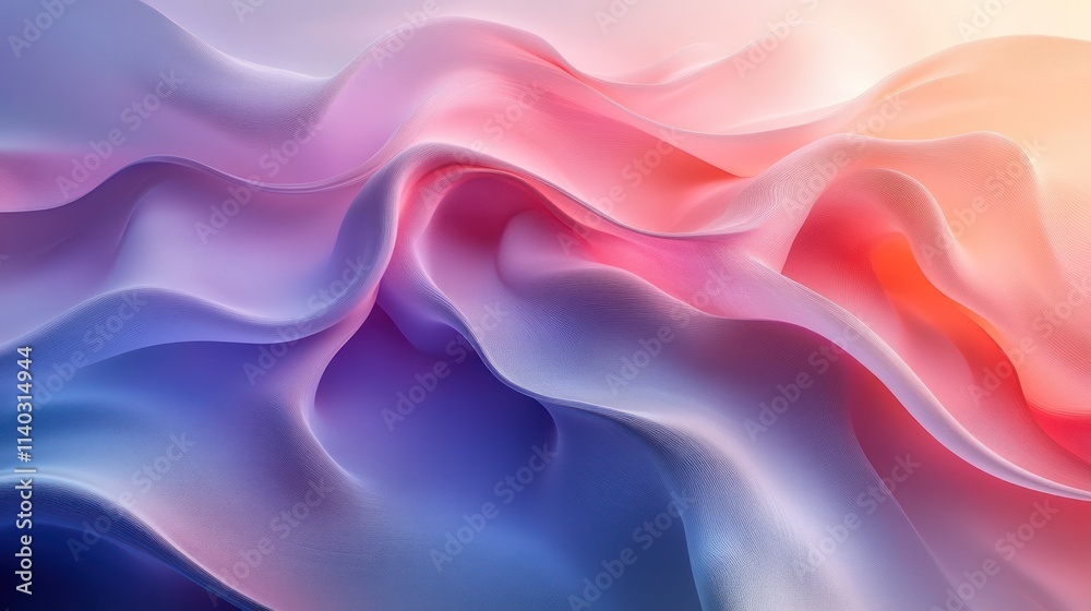 Abstract colorful flowing wave background. Abstract colorful flowing wave background.