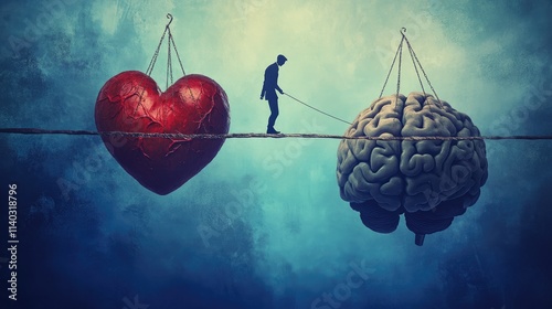 Heart vs Brain: A Tightrope Walk