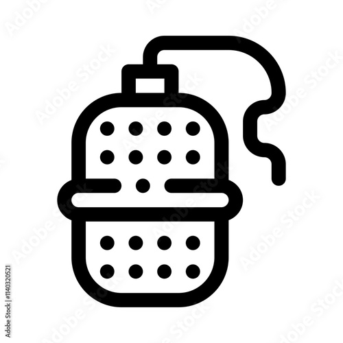 Tea line icon