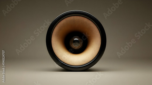 3D Render Speaker Cone Illustration