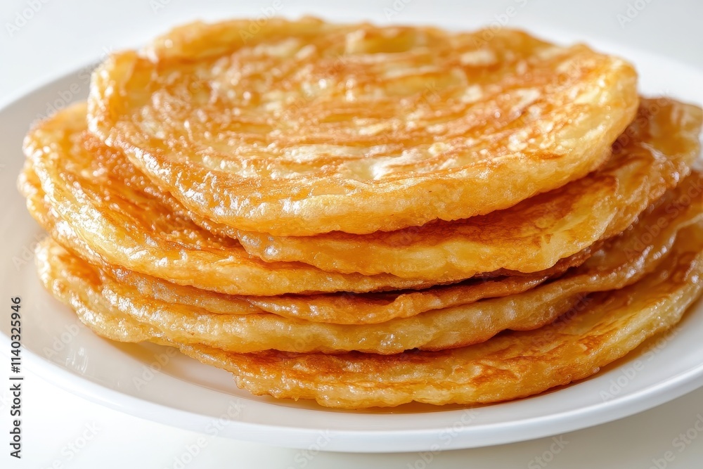 Korean traditional pancake Yakgwa is displayed on a white background Made with honey and sesame oil it s a popular snack among tourists Korean traditional pancake Yakgwa is displayed on a white background Made with honey and sesame oil it s a popular snack among tourists