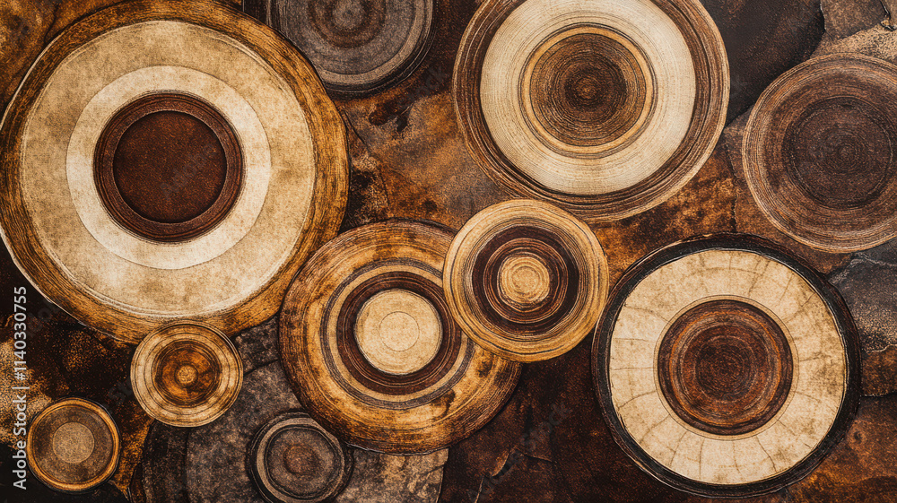 Coffee-Stained Paper Texture Coffee-Stained Paper Texture