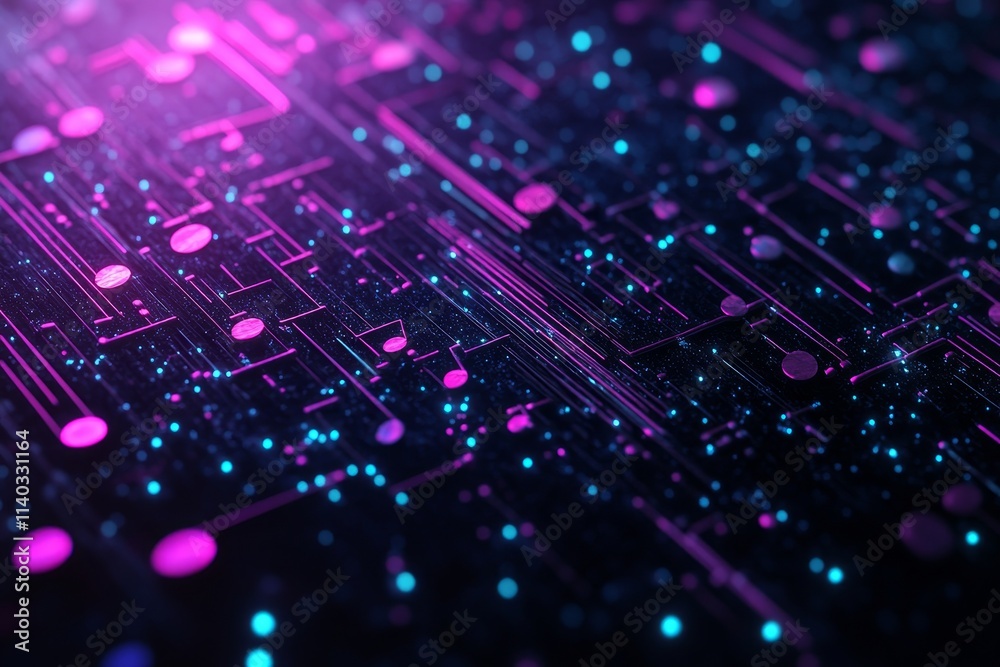 Close-up of a galaxy of musical notes, blending music and space in a cosmic concept Close-up of a galaxy of musical notes, blending music and space in a cosmic concept