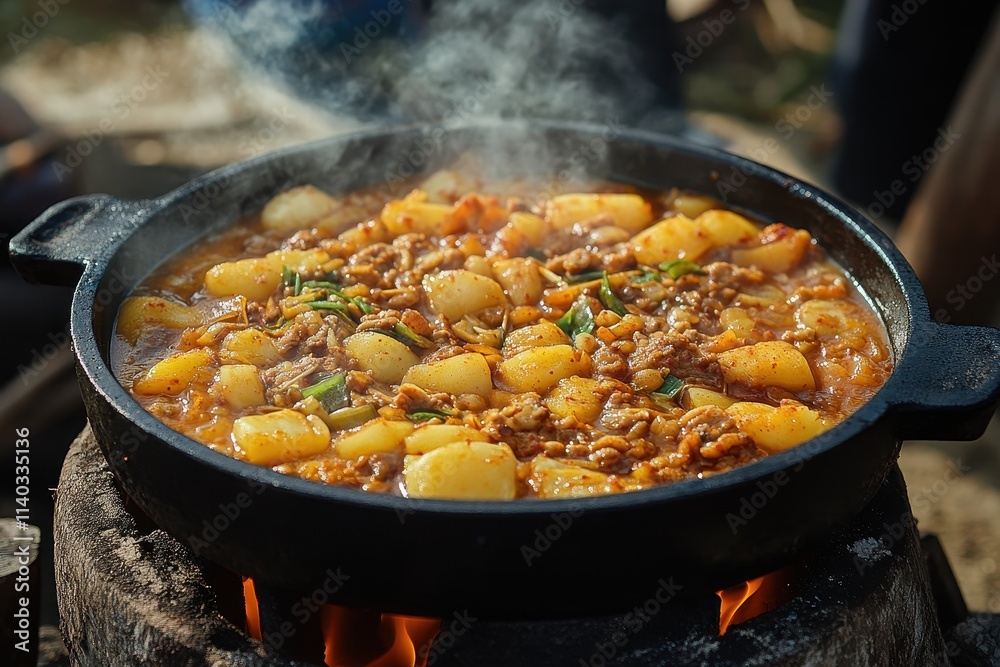 Odeng is a common dish in Korea and Japan and in Indonesia it is typically enjoyed during camping or cold weather for warmth Odeng is a common dish in Korea and Japan and in Indonesia it is typically enjoyed during camping or cold weather for warmth