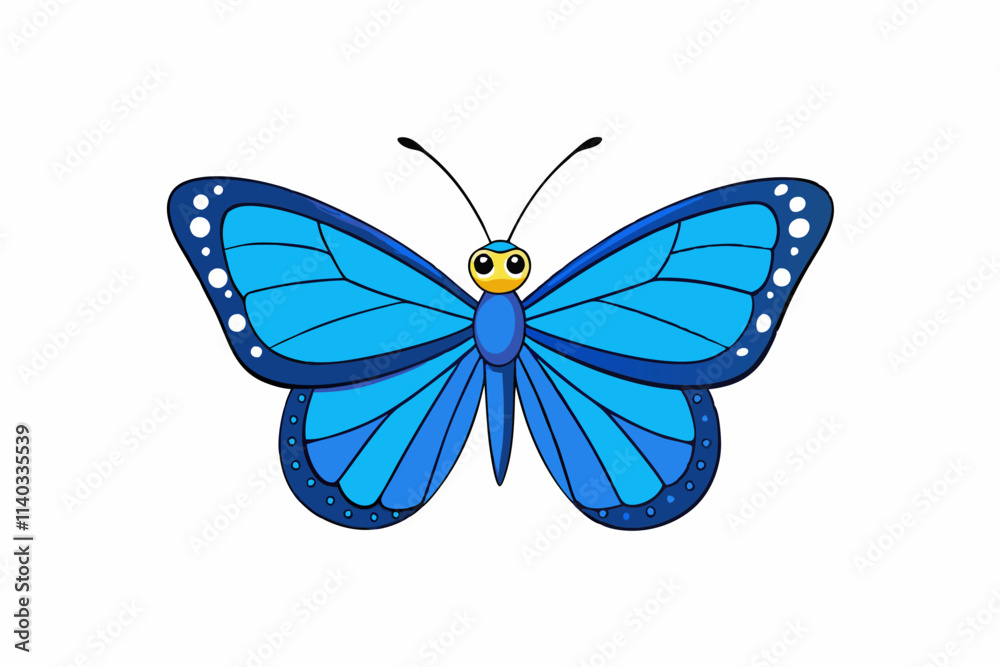 Obraz premium butterfly on white