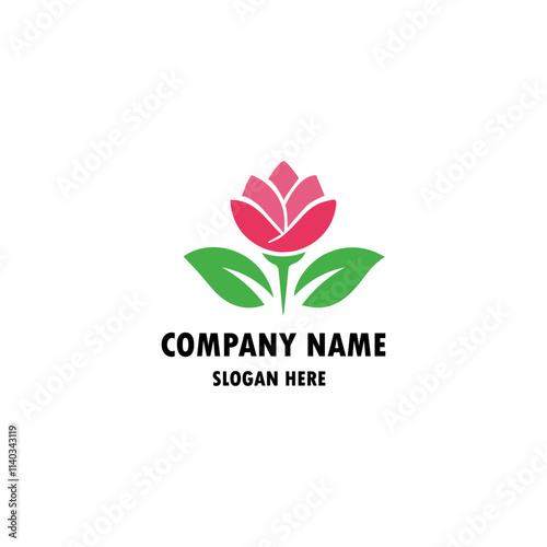 Creative flower inspiration design template