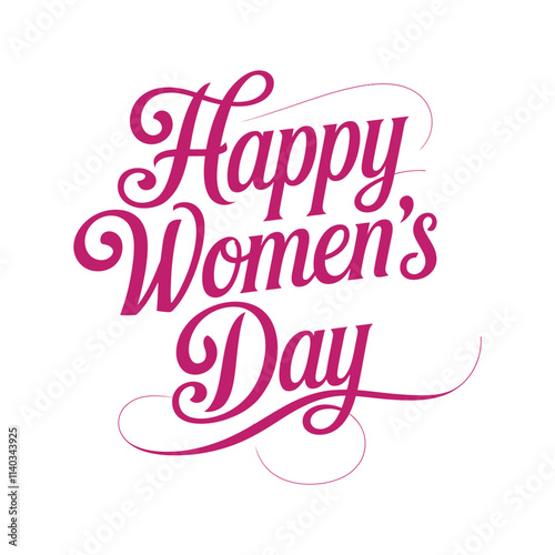 Happy Women’s Day Celebration Design.