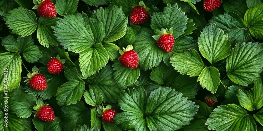 Vibrant wild strawberries accompanied by lush green leaves showcase the beauty of wild strawberries in nature. These delightful wild strawberries add color and charm, enhancing any outdoor scene. Vibrant wild strawberries accompanied by lush green leaves showcase the beauty of wild strawberries in nature. These delightful wild strawberries add color and charm, enhancing any outdoor scene.