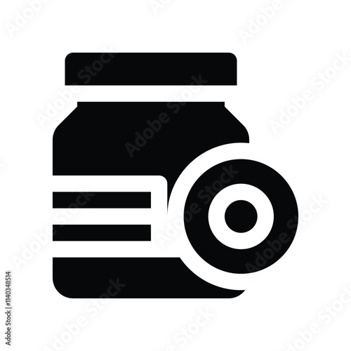 Fund icon. vector glyph icon for your website, mobile, presentation, and logo design.