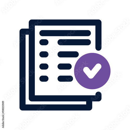 Deadline icon. vector dual tone icon for your website, mobile, presentation, and logo design.
