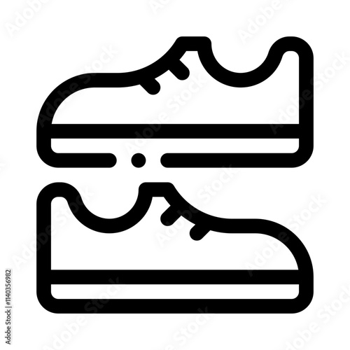 shoes line icon
