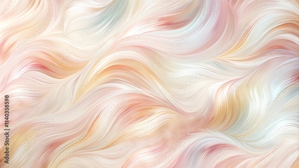 Obraz premium Soft abstract texture pattern background with flowing brushstrokes