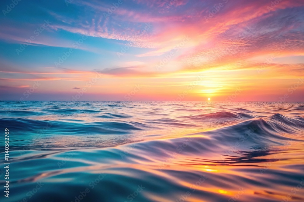 Obraz premium Soft gradient abstract background with copy space macro