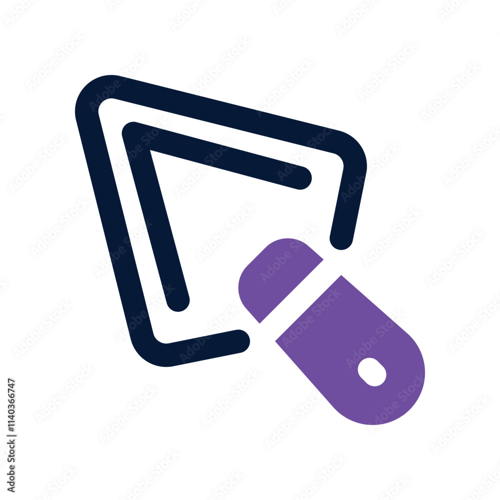 trowel icon. vector dual tone icon for your website, mobile, presentation, and logo design. trowel icon. vector dual tone icon for your website, mobile, presentation, and logo design.