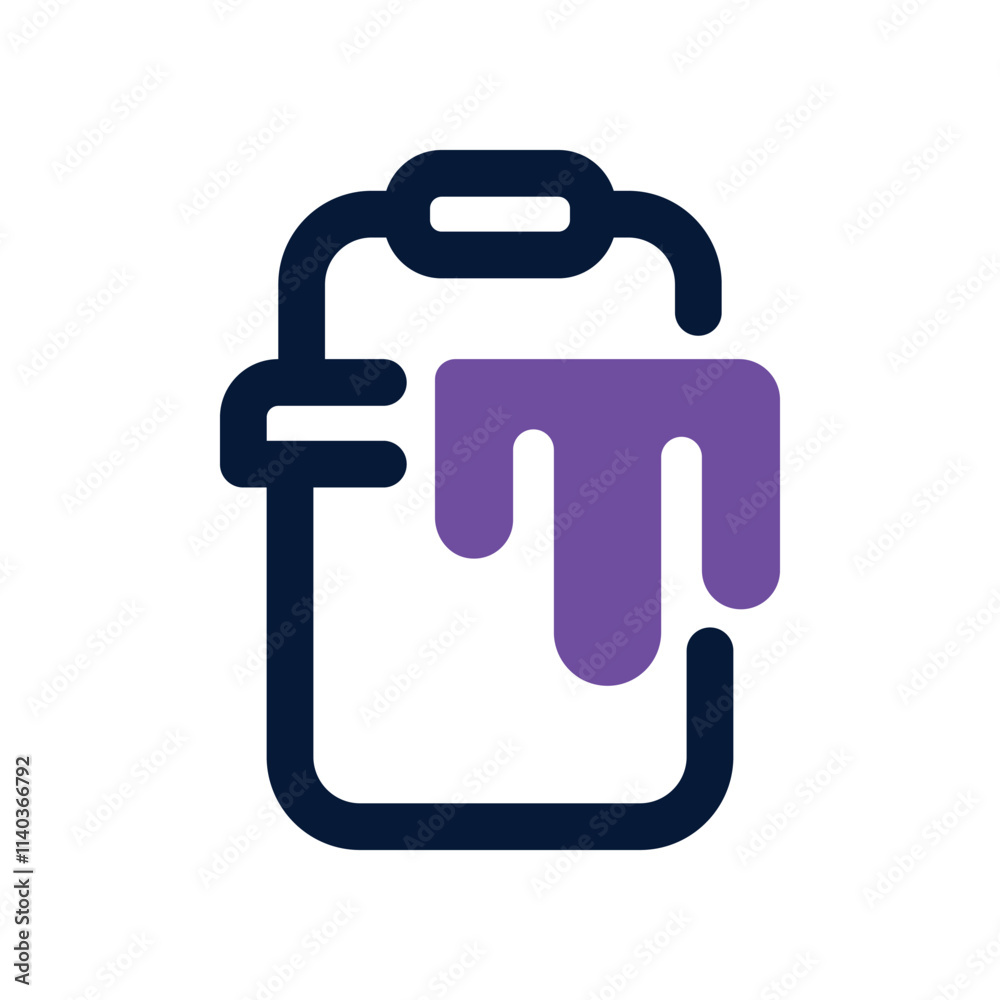 paint bucket icon. vector dual tone icon for your website, mobile, presentation, and logo design. paint bucket icon. vector dual tone icon for your website, mobile, presentation, and logo design.