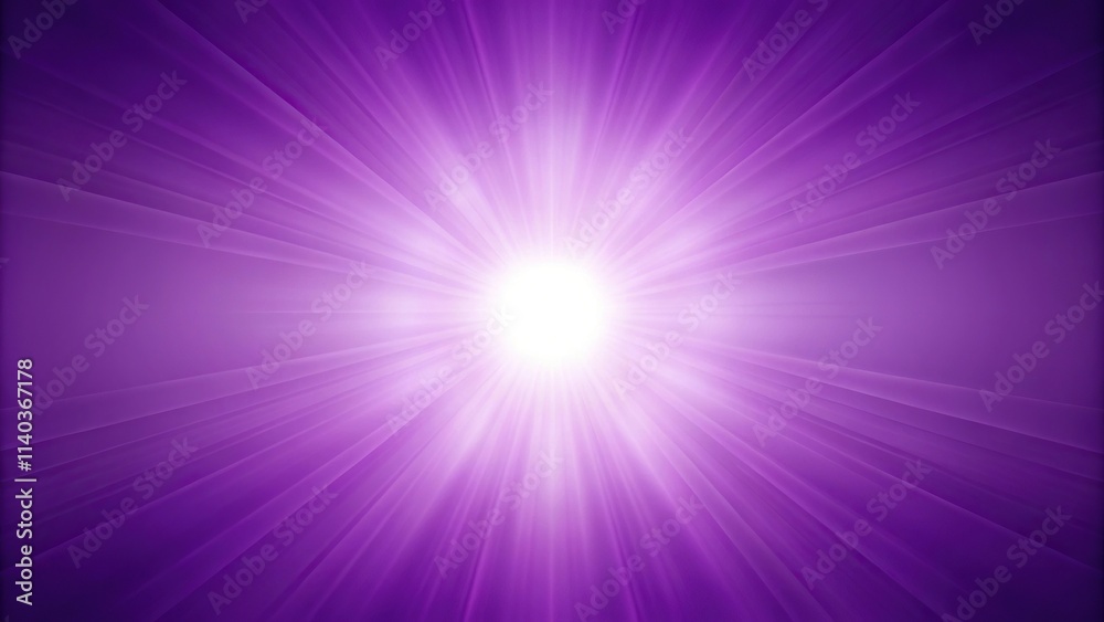 Obraz premium Soft purple gradient background with a central glow macro