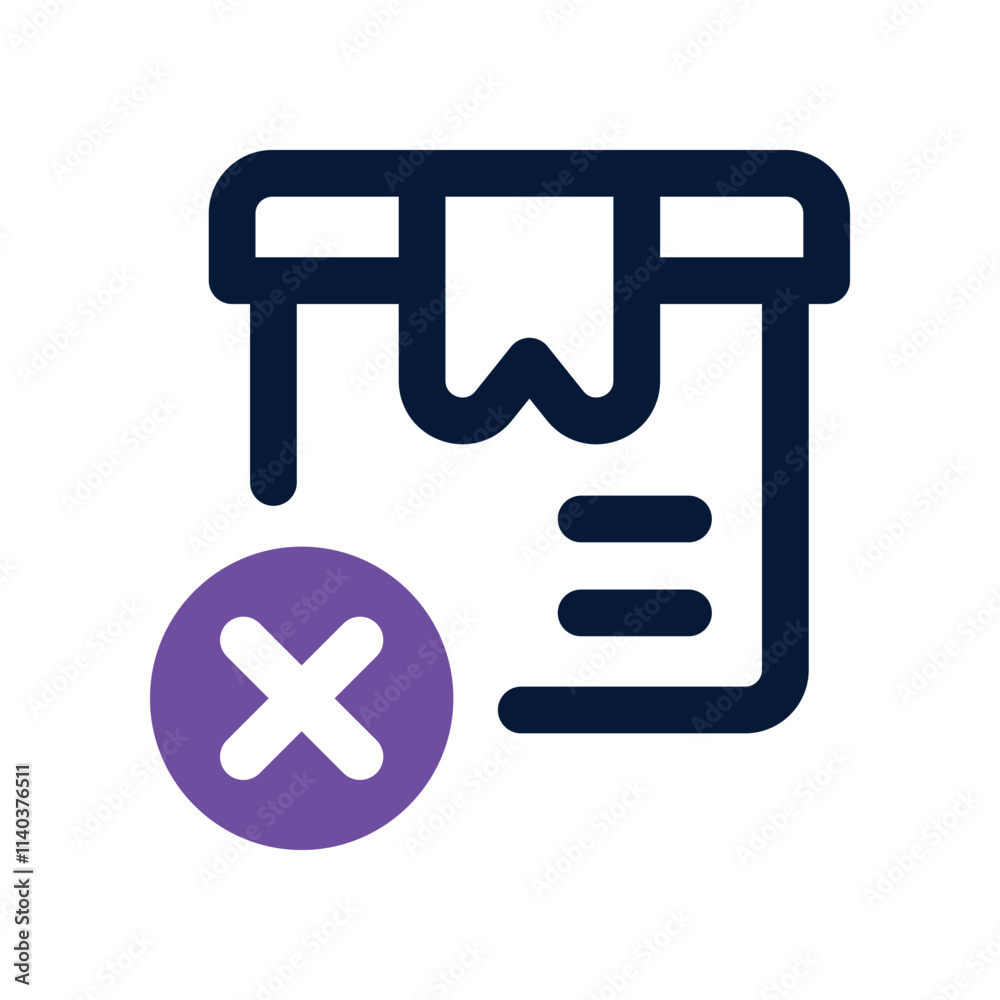 cancel icon. vector dual tone icon for your website, mobile, presentation, and logo design. cancel icon. vector dual tone icon for your website, mobile, presentation, and logo design.