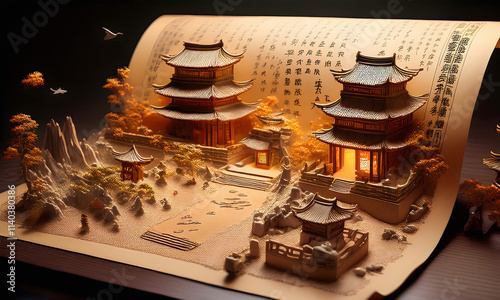 A Hyper-Realistic Tribute to Ancient Architecture
