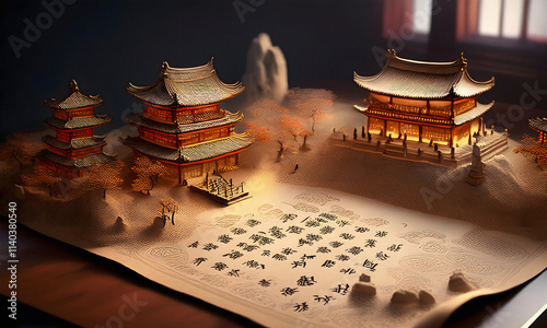 A Hyper-Realistic Tribute to Ancient Architecture
