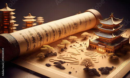 A Hyper-Realistic Tribute to Ancient Architecture
