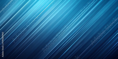 Blue gradient stripe background. 