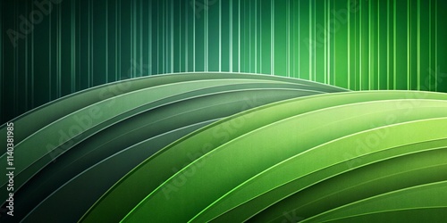 Green leafy abstract style gradeint background. 