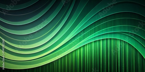 Green leafy abstract style gradeint background. 
