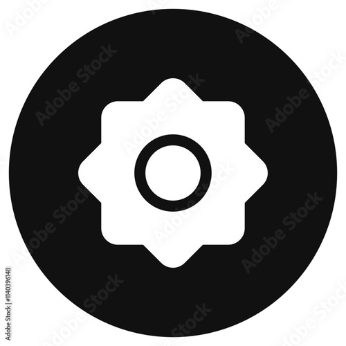 Editable vector sun, screen brightness icon. Part of a big icon set family. Perfect for web and app interfaces, presentations, infographics, etc