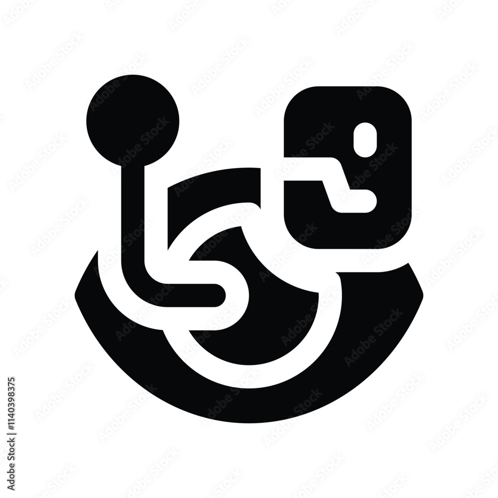 bionic eyes icon. vector glyph icon for your website, mobile, presentation, and logo design. bionic eyes icon. vector glyph icon for your website, mobile, presentation, and logo design.