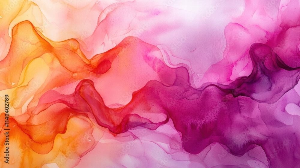 Abstract fluid art with vibrant pink and orange hues Abstract fluid art with vibrant pink and orange hues